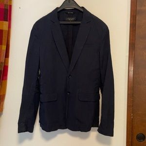 Men’s rag and bone navy blazer size 40